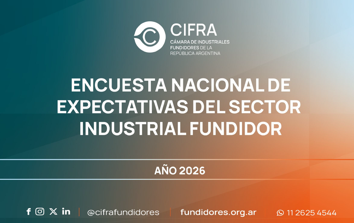 Encuesta Nacional de Expectativas del Sector Industrial Fundidor – Año 2026